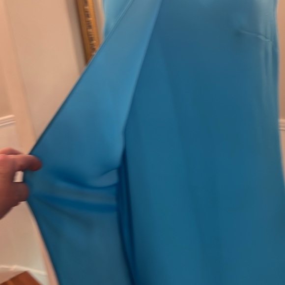 Trina Turk Blue Four Corners Dress. Size 2. Like new - Picture 6 of 11